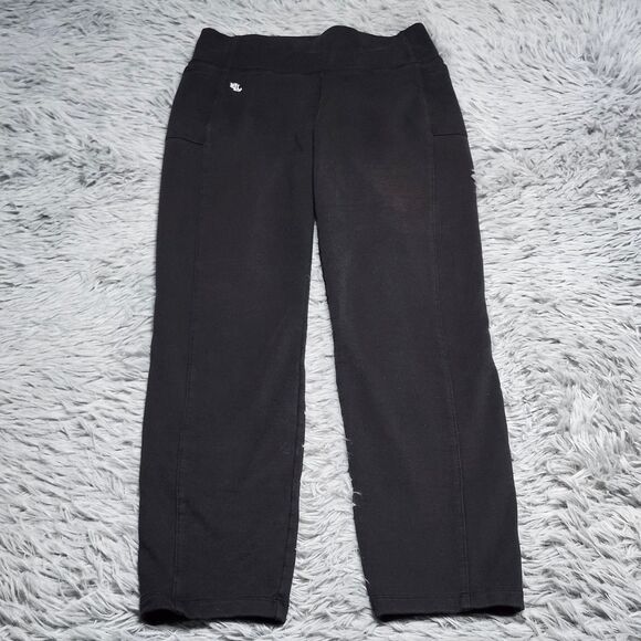 Lauren Ralph Lauren Pants - Lauren Ralph Lauren Pants Womens XS Black Stretch Straight Leg Yoga Athletic RLL